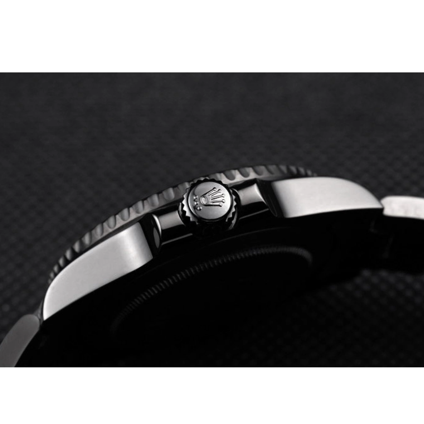 Aaa replica watch Black II Rolex Swiss Steel Master Black Strap Pro-Hunter Dial GMT 0701